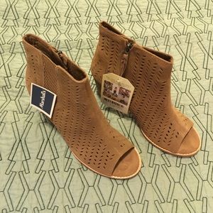 Toms Chunky Heels, Open Toe